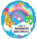 18 Happy Birthday Care Bears Balloon in a Box Gift Pack